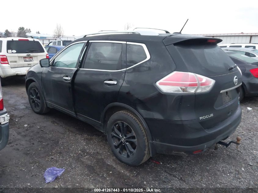 VIN 5N1AT2MM3EC802824 2014 NISSAN ROGUE no.3