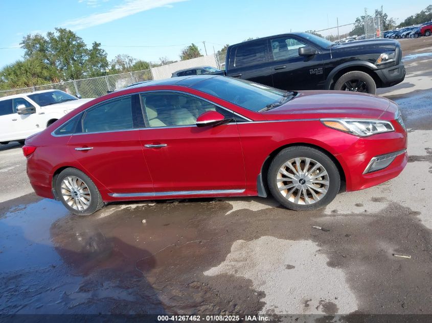 2015 HYUNDAI SONATA LIMITED - 5NPE34AF3FH229775