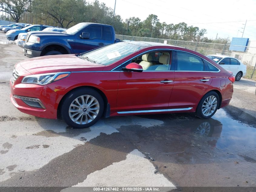 2015 HYUNDAI SONATA LIMITED - 5NPE34AF3FH229775