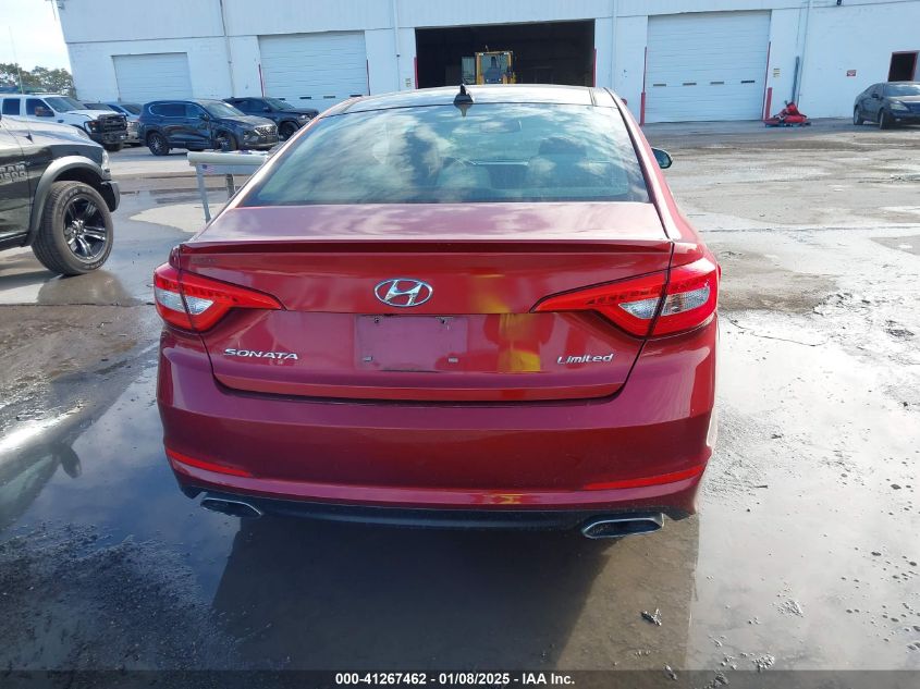 2015 HYUNDAI SONATA LIMITED - 5NPE34AF3FH229775