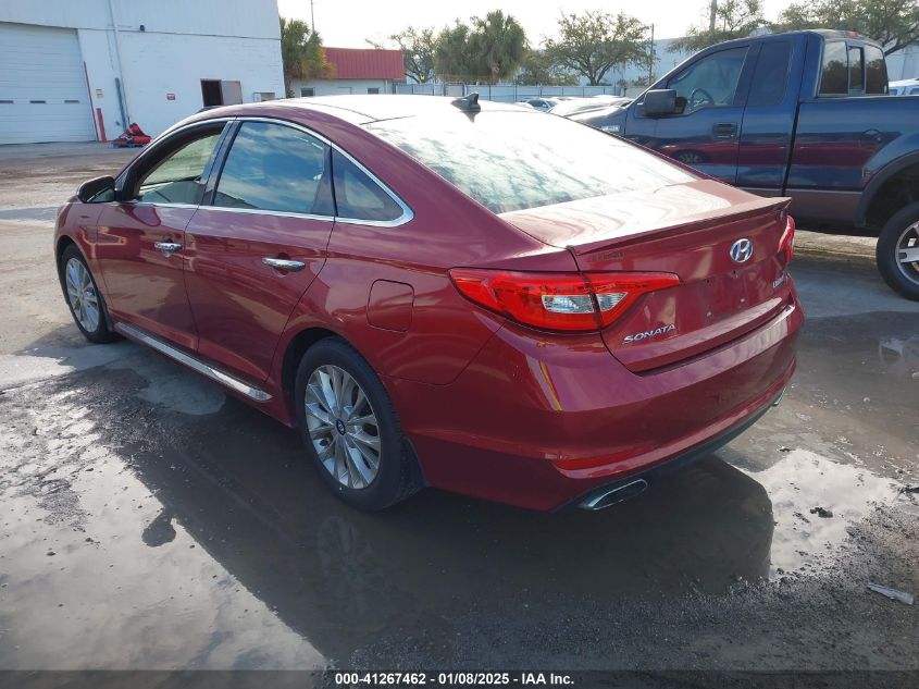 2015 HYUNDAI SONATA LIMITED - 5NPE34AF3FH229775