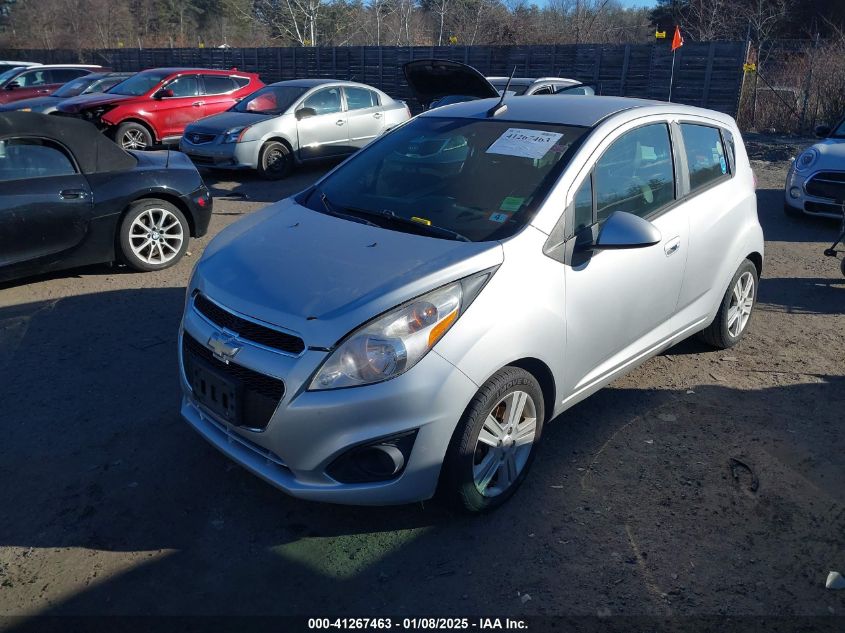 VIN KL8CD6S9XEC555164 2014 CHEVROLET SPARK no.2