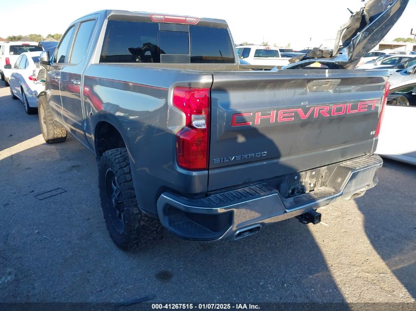 VIN 1GCUYDED8KZ135416 2019 CHEVROLET SILVERADO 1500 no.3