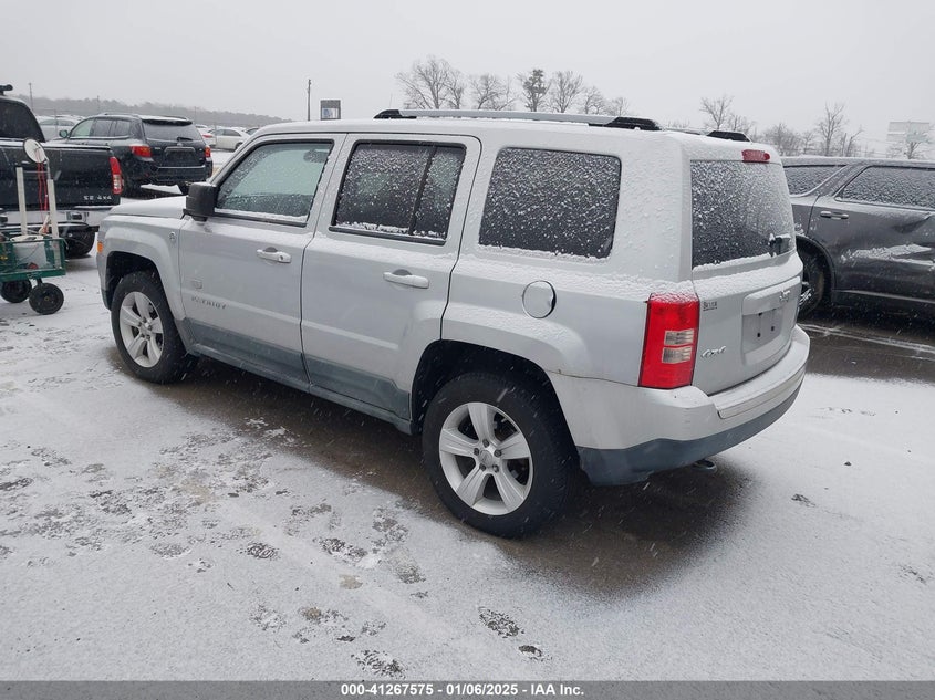 2011 JEEP PATRIOT VIN: 1J4NF4GB4BD165266
