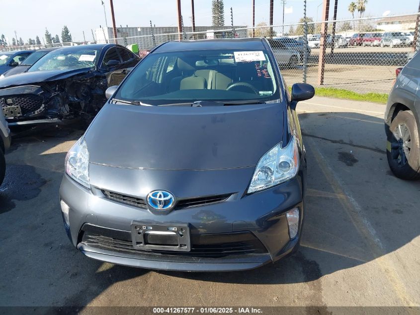 VIN JTDKN3DU6E0358848 2014 TOYOTA PRIUS no.12