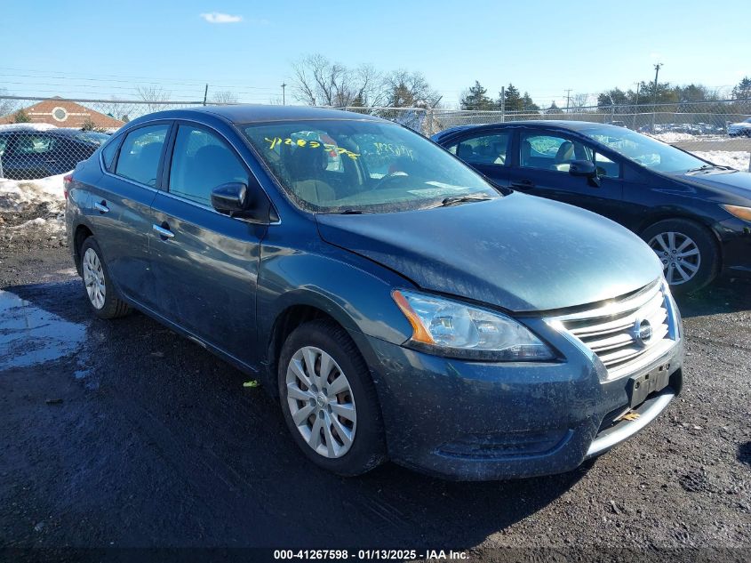 VIN 3N1AB7AP1FY240694 2015 Nissan Sentra, SV no.1