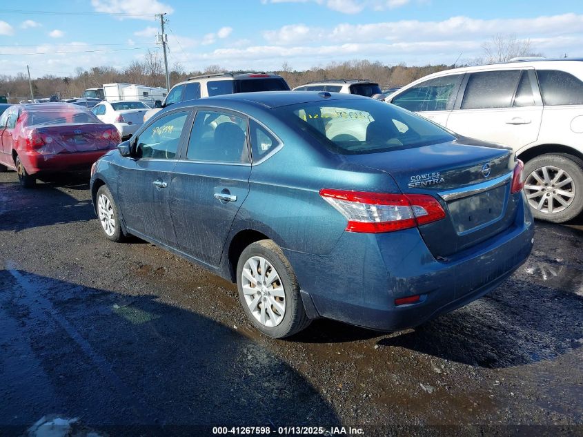 VIN 3N1AB7AP1FY240694 2015 Nissan Sentra, SV no.3