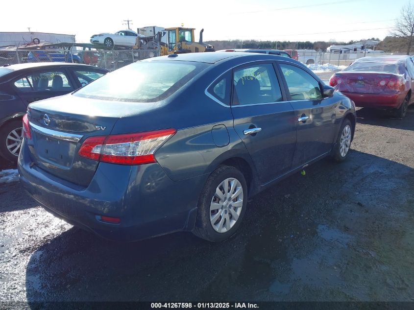 VIN 3N1AB7AP1FY240694 2015 Nissan Sentra, SV no.4