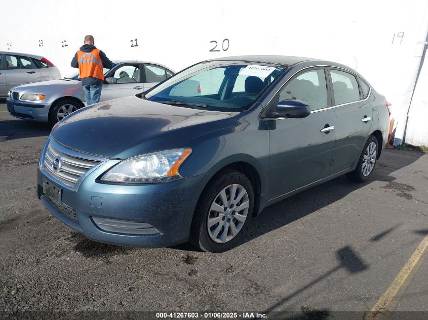 VIN 3N1AB7AP0EY214988 2014 NISSAN SENTRA no.2