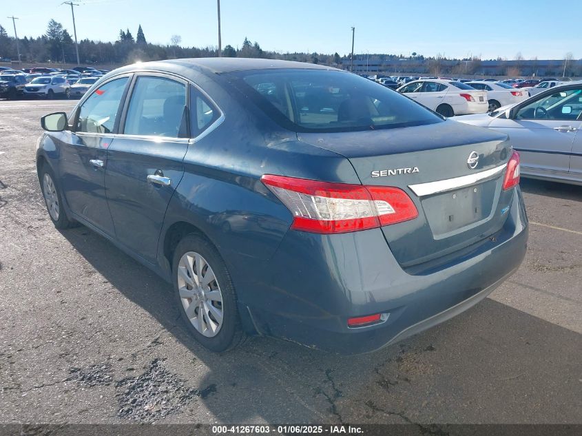 VIN 3N1AB7AP0EY214988 2014 NISSAN SENTRA no.3