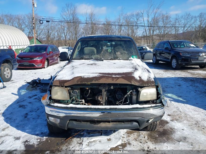 2001 Toyota Tacoma Base V6 VIN: 5TEHN72NX1Z782329 Lot: 41267611