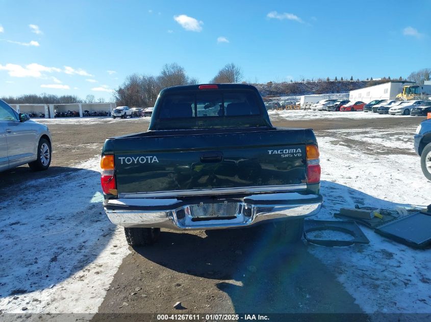 2001 Toyota Tacoma Base V6 VIN: 5TEHN72NX1Z782329 Lot: 41267611