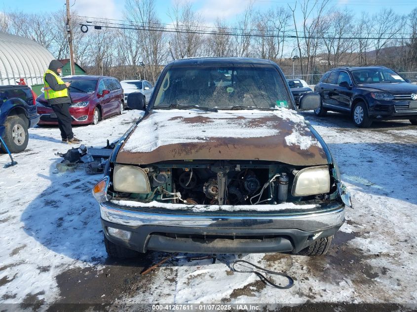 2001 Toyota Tacoma Base V6 VIN: 5TEHN72NX1Z782329 Lot: 41267611