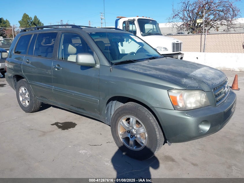 2006 TOYOTA HIGHLANDER VIN: JTEGD21A860154675
