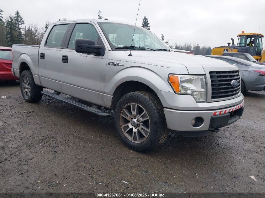 VIN 1FTFW1EF7EFA70756 2014 FORD F-150 no.1