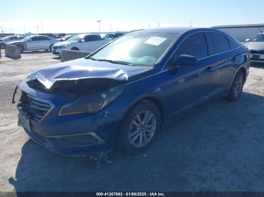 VIN 5NPE24AF8GH395519 2016 HYUNDAI SONATA no.2