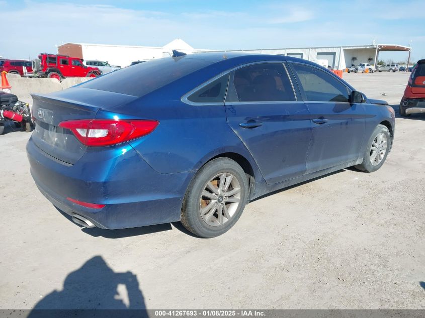 VIN 5NPE24AF8GH395519 2016 HYUNDAI SONATA no.4