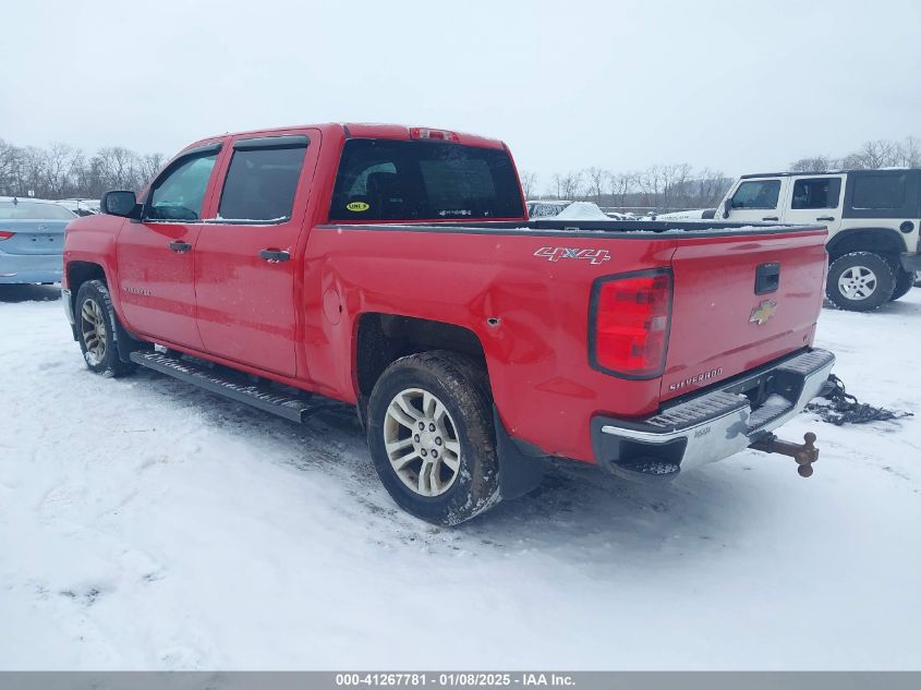 VIN 3GCUKREC3EG517525 2014 Chevrolet Silverado, K15... no.3