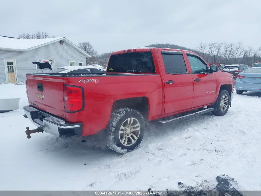 VIN 3GCUKREC3EG517525 2014 Chevrolet Silverado, K15... no.4