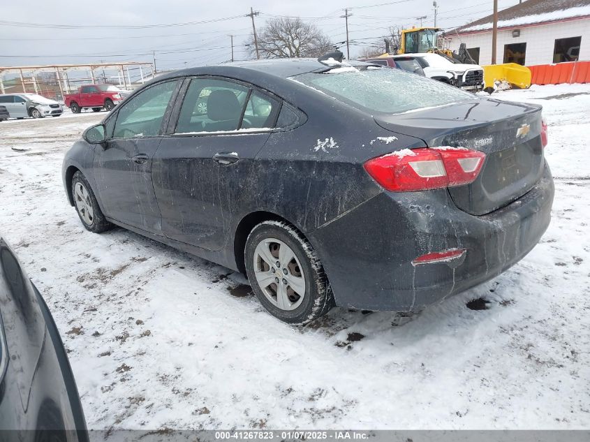 VIN 1G1BC5SM3G7237833 2016 Chevrolet Cruze, Ls Auto no.3