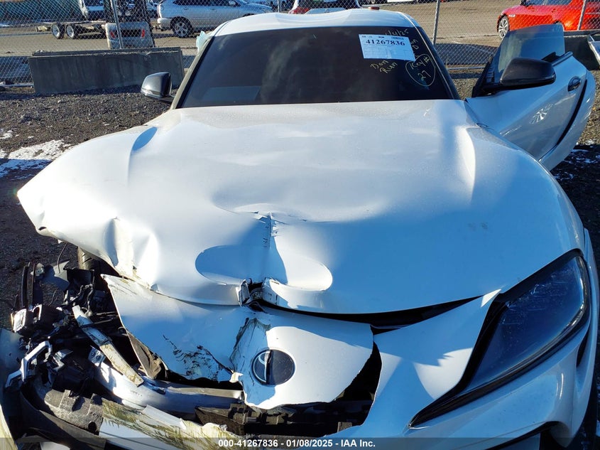 2022 TOYOTA SUPRA VIN: WZ1DB0C08NW053137