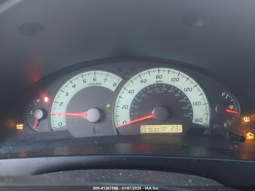 2007 TOYOTA CAMRY VIN: 4T1BK46K07U525108
