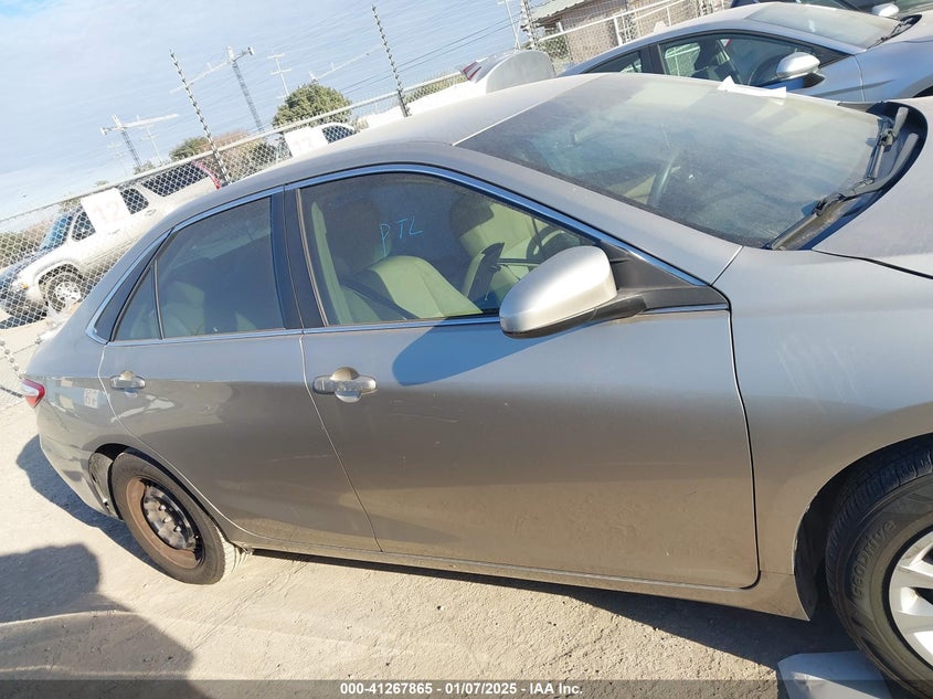 2016 TOYOTA CAMRY LE - 4T4BF1FK0GR533931