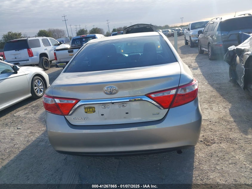 2016 TOYOTA CAMRY LE - 4T4BF1FK0GR533931