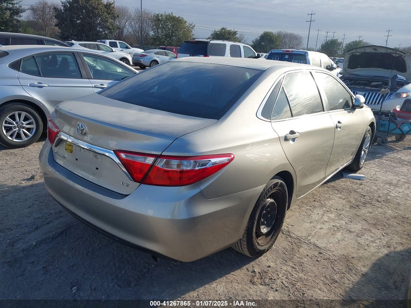 2016 TOYOTA CAMRY LE - 4T4BF1FK0GR533931