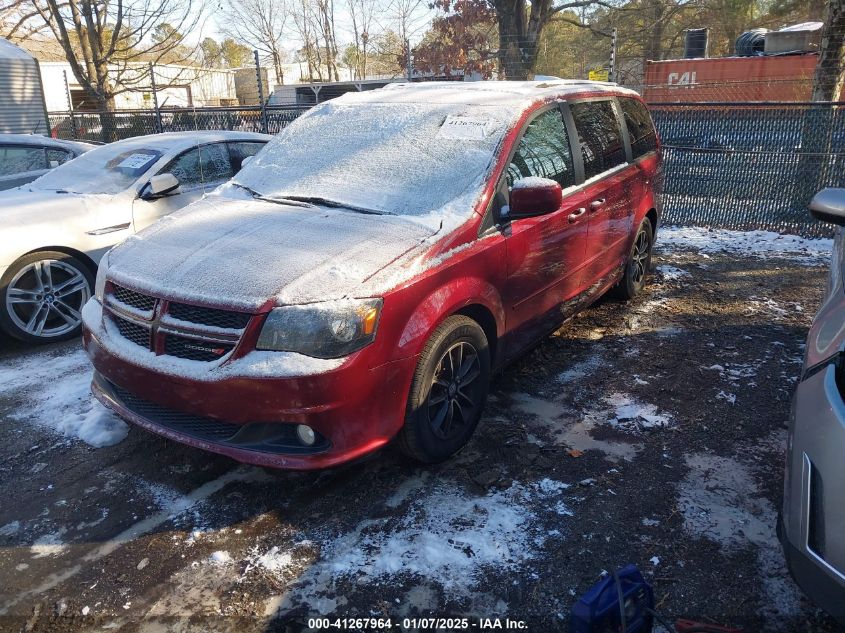 VIN 2C4RDGEG6HR574596 2017 Dodge Grand Caravan, GT no.2