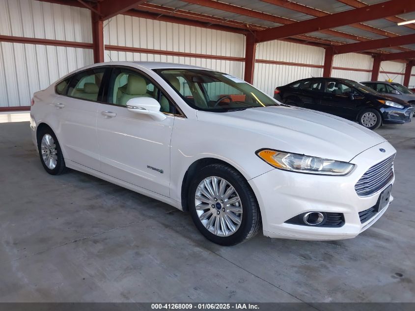 VIN 3FA6P0LU9GR178929 2016 FORD FUSION HYBRID no.1