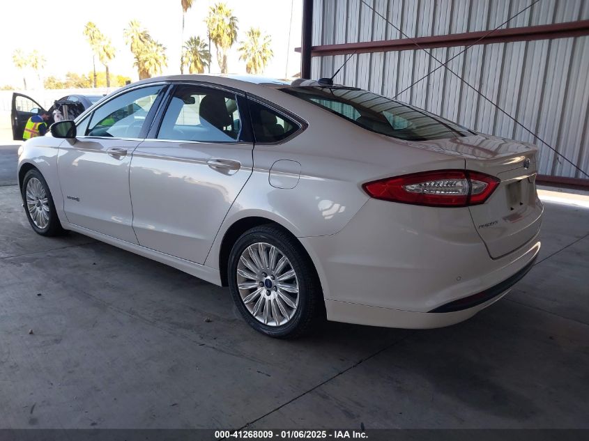 VIN 3FA6P0LU9GR178929 2016 FORD FUSION HYBRID no.3