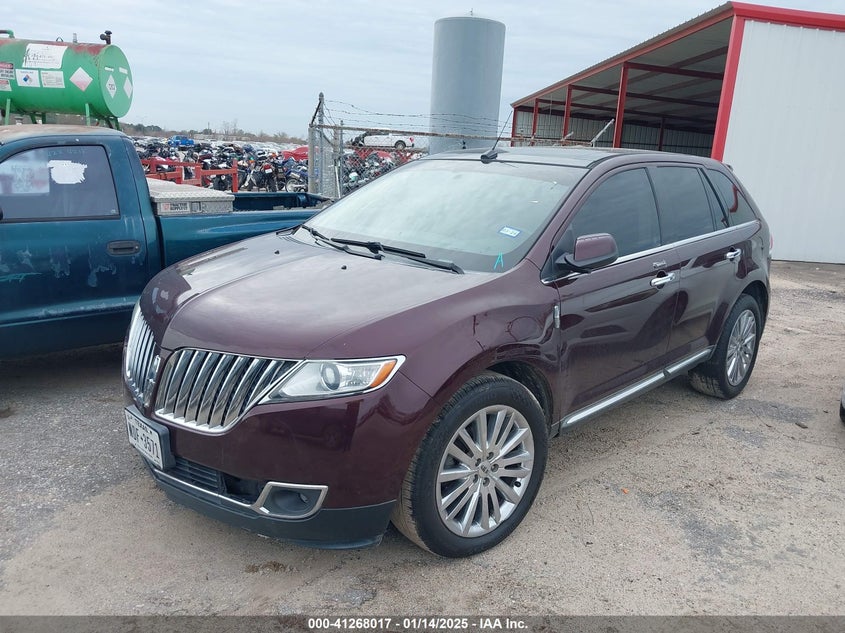 Vin: 2lmdj8jkxbbj20287, lot: 41758368, lincoln mkx 20112