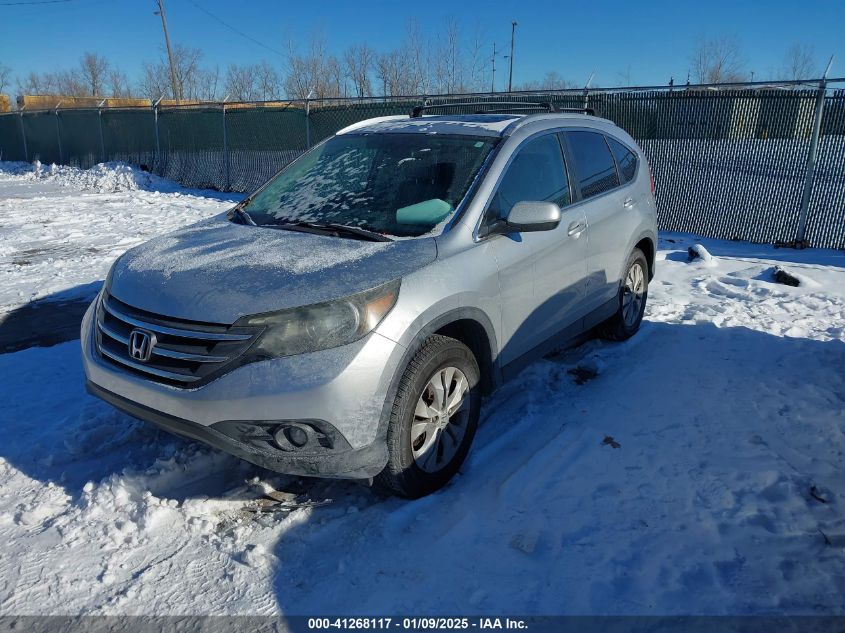 VIN 2HKRM4H77EH623680 2014 Honda CR-V, Ex-L no.2