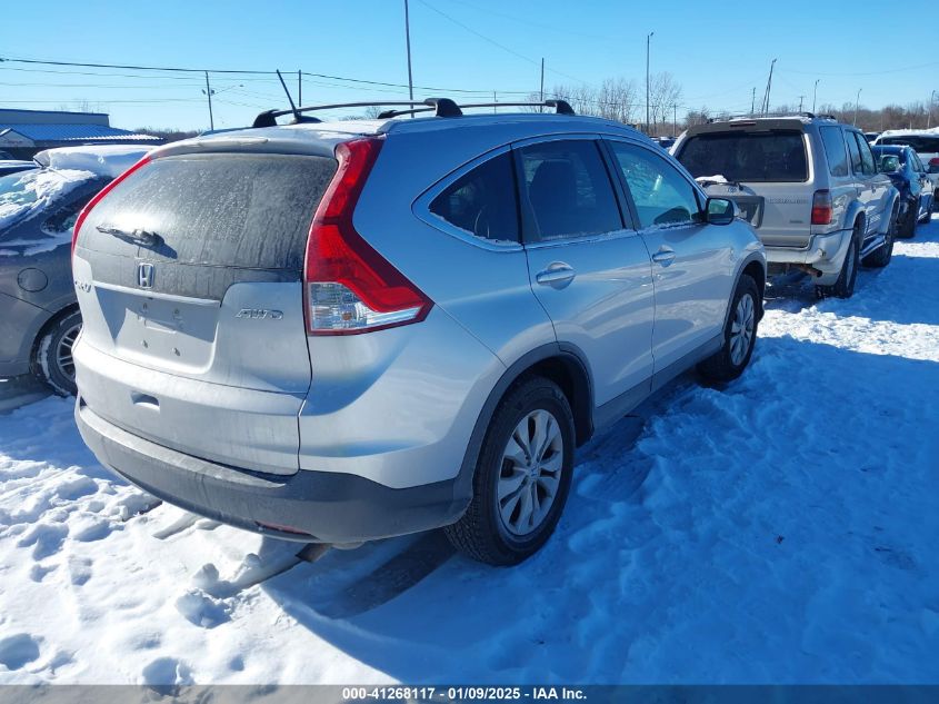 VIN 2HKRM4H77EH623680 2014 Honda CR-V, Ex-L no.4