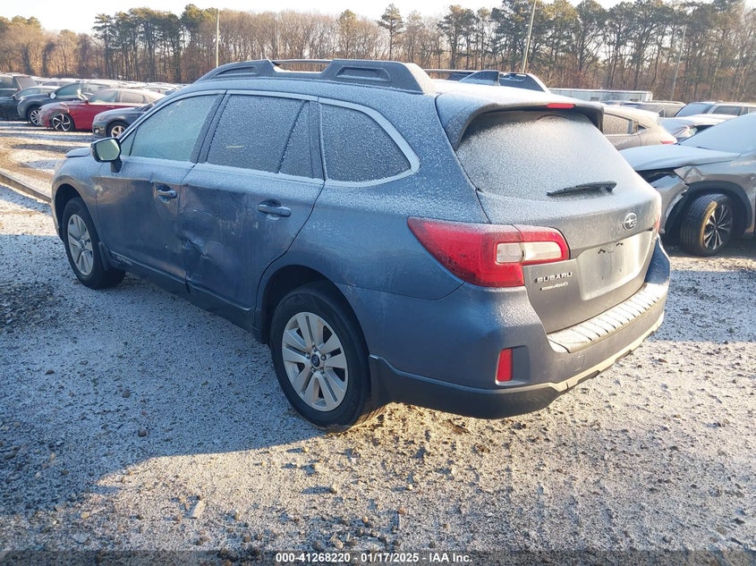 Vin: 4s4bsafc0g3310888, lot: 41758571, subaru outback 2.5i premium 20163