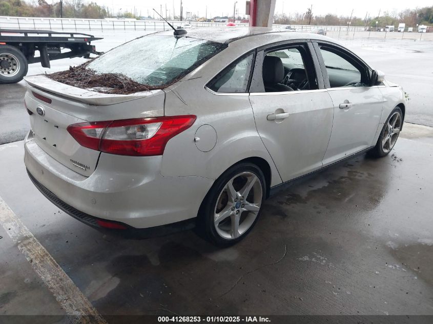 VIN 1FADP3J24DL263200 2013 Ford Focus, Titanium no.4