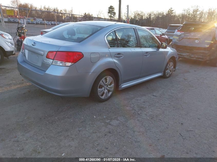 VIN 4S3BMBA64E3024223 2014 SUBARU LEGACY no.4