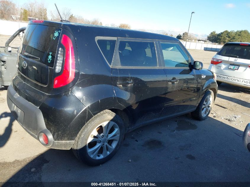 VIN KNDJP3A57F7180072 2015 KIA Soul, + no.4