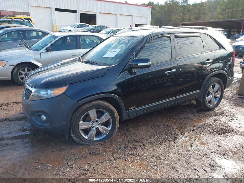 2012 KIA SORENTO VIN: 5XYKUDA66CG272560