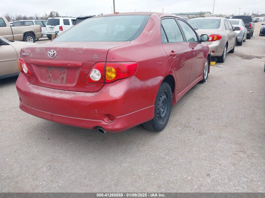 2009 TOYOTA COROLLA VIN: 1NXBU40E69Z026846