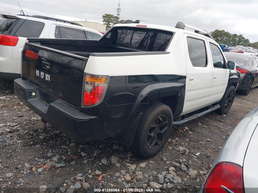 2006 HONDA RIDGELINE VIN: 2HJYK16456H511846