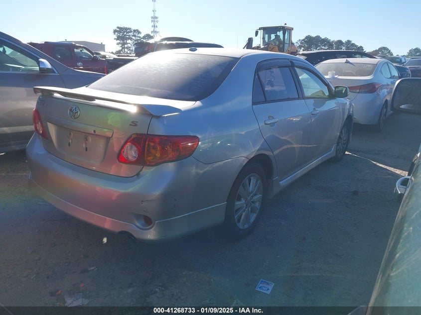 2009 TOYOTA COROLLA VIN: 1NXBU40E09Z164947