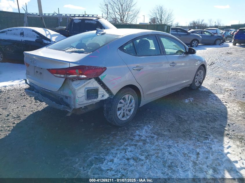 VIN 5NPD74LF3JH380038 2018 HYUNDAI ELANTRA no.4