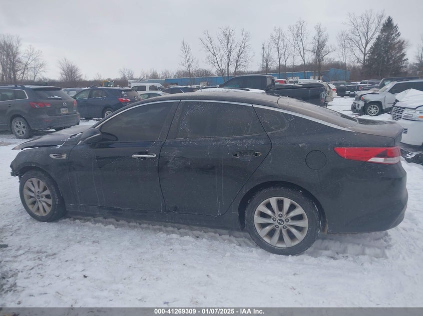 2016 KIA OPTIMA VIN: 5XXGT4L37GG073796