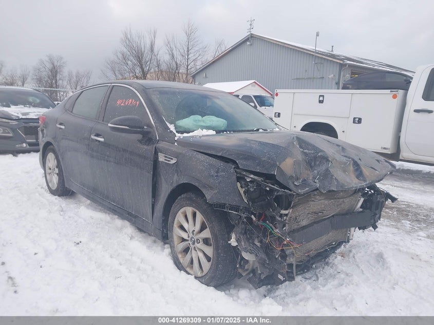 2016 KIA OPTIMA VIN: 5XXGT4L37GG073796