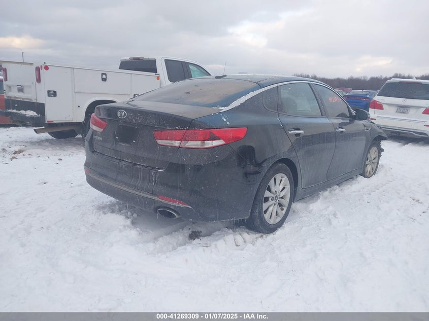 2016 KIA OPTIMA VIN: 5XXGT4L37GG073796