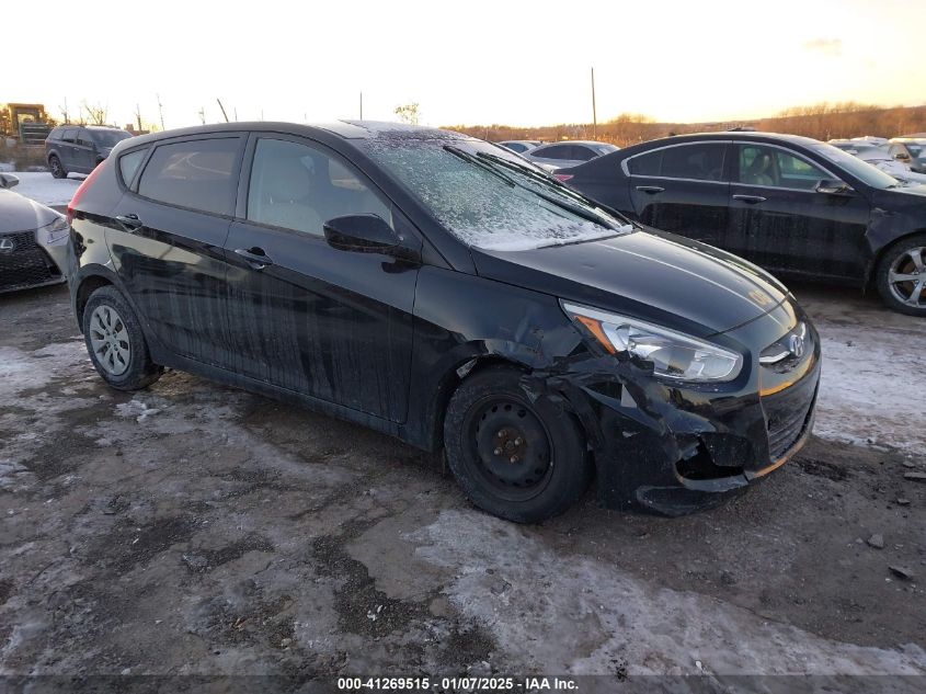 VIN KMHCT5AE7HU354982 2017 Hyundai Accent, SE no.1