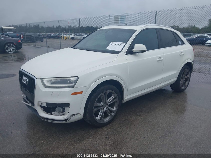 Vin: wa1efcfs2fr000742, lot: 41759884, audi q3 2.0t premium plus 20152