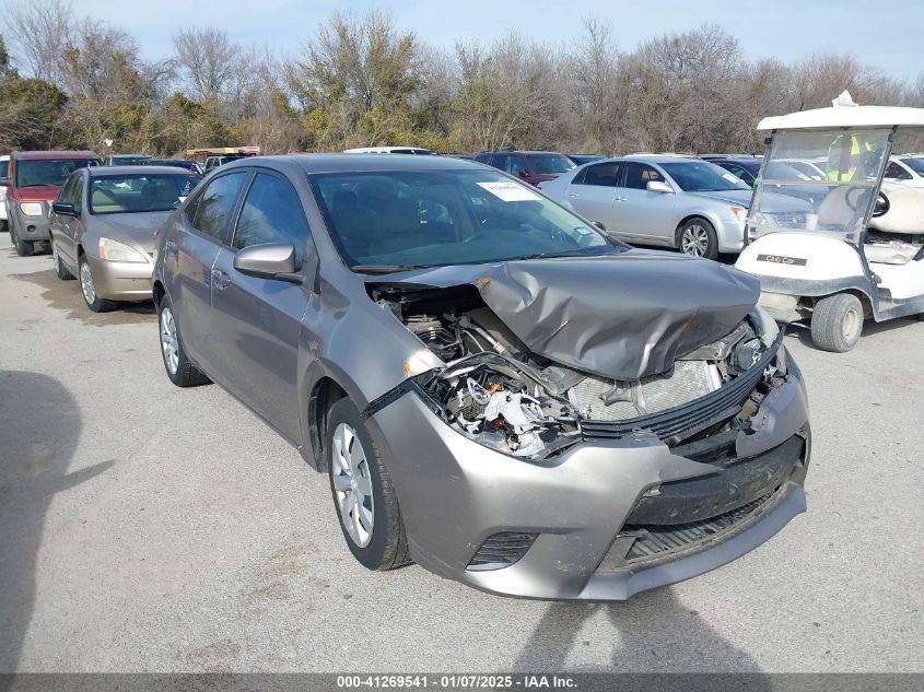 VIN 5YFBURHE8FP188668 2015 Toyota Corolla, LE no.1